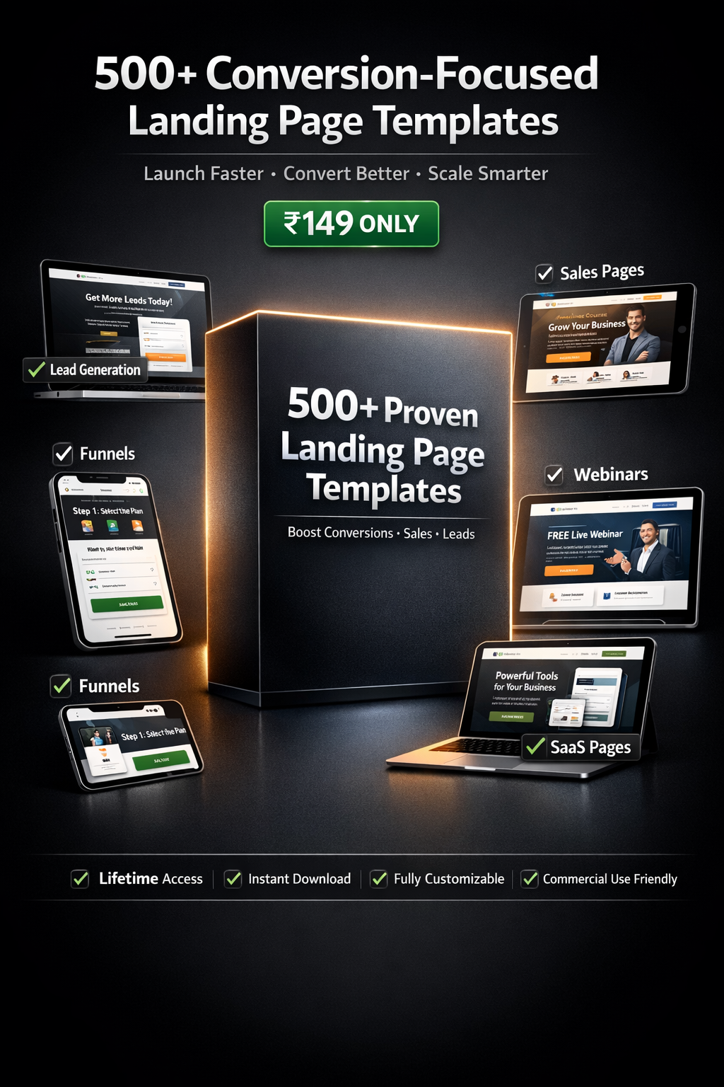 Plug-and-Play Landing Pages