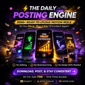 The Daily Posting Engine – ₹99